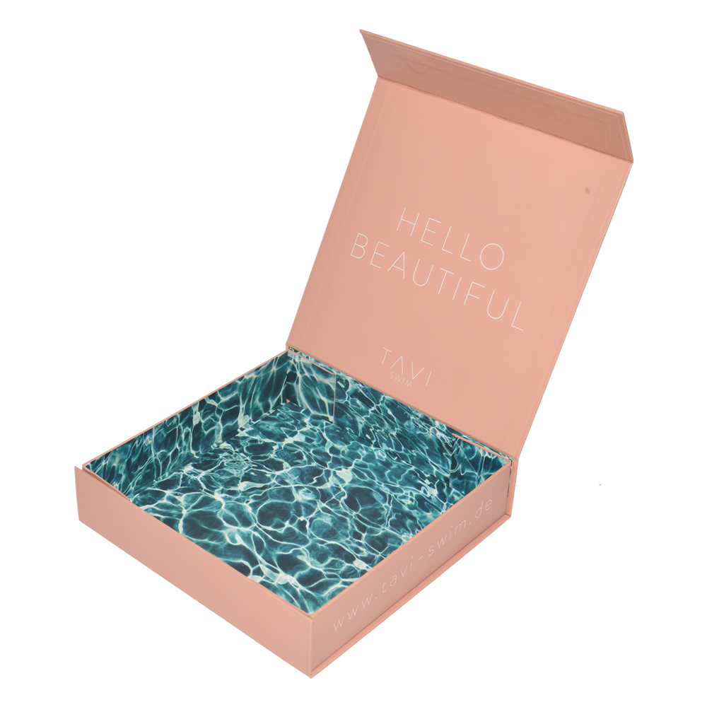 Individuell bedruckte Bademode Bikini Badeanzug Verpackungsboxen zum Großhandelspreis mit Ihrem Markenlogo in China  
