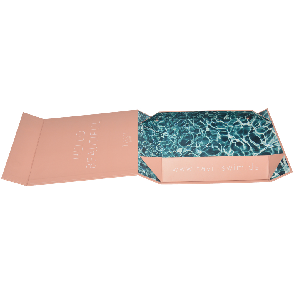 Individuell bedruckte Bademode Bikini Badeanzug Verpackungsboxen zum Großhandelspreis mit Ihrem Markenlogo in China  