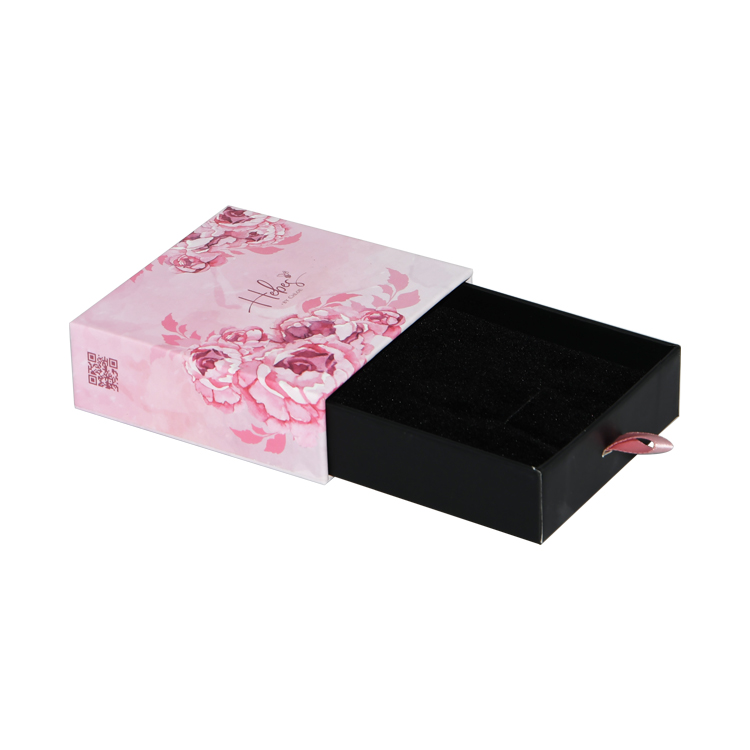  Paper Cardboard Sliding Drawer Gift Box Slide Open Gift Box for Earrings Necklaces Bracelets Packaging  