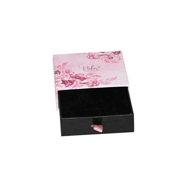 Boîte-cadeau de tiroir coulissant en papier carton boîte-cadeau ouverte pour boucles d'oreilles colliers Bracelets emballage  