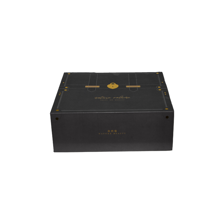 Boîtes-cadeaux de couvercle magnétique remplies de cuir de luxe personnalisées Boîte d'emballage en papier pliable en similicuir pour vêtements  