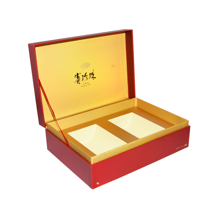  Scatole di imballaggio per tè di lusso con supporto in schiuma d'oro al prezzo più basso e migliore qualità direttamente dal produttore  