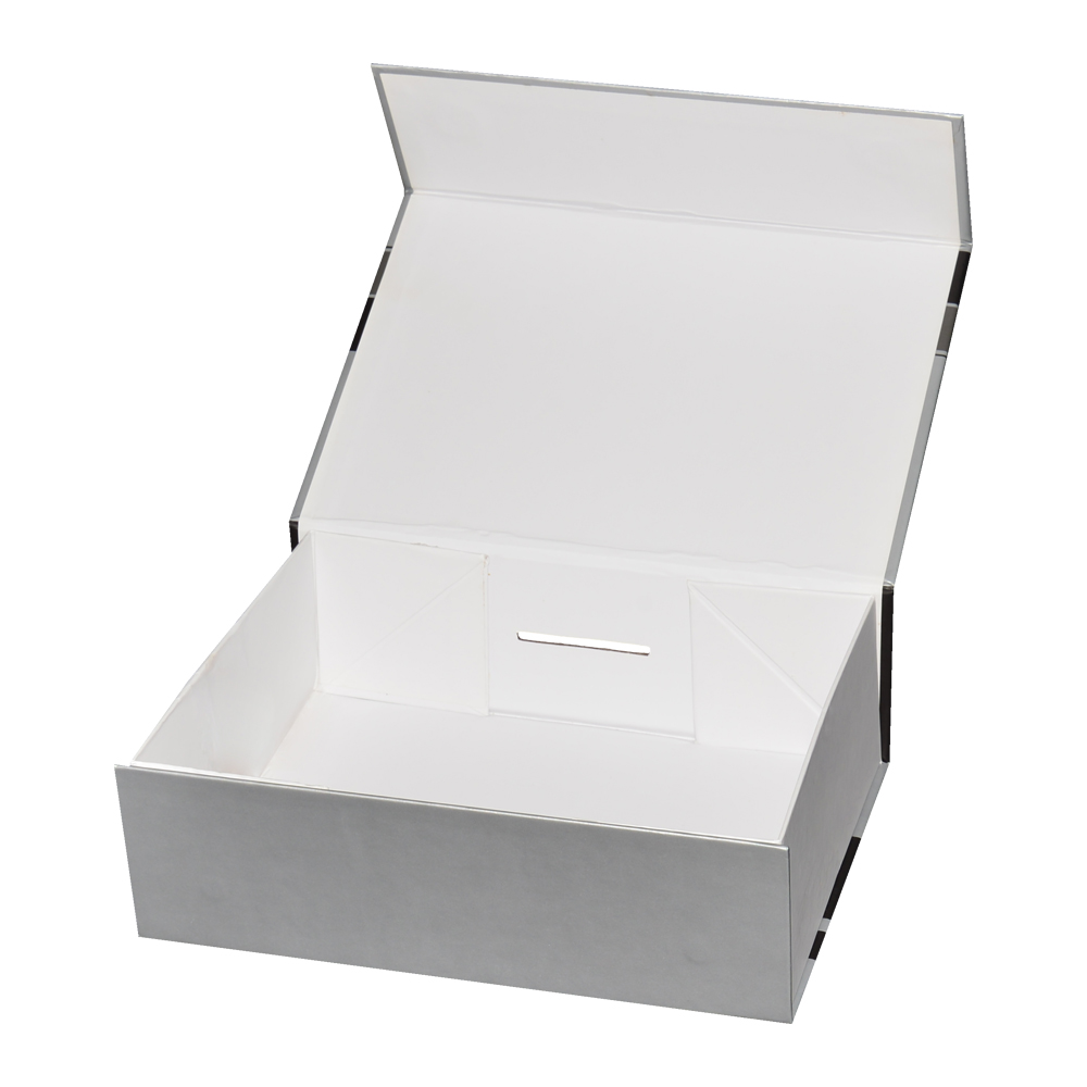  Изготовленная на заказ складная подарочная коробка с магнитным замком для упаковки светодиодного освещения с матовым ламинированием  