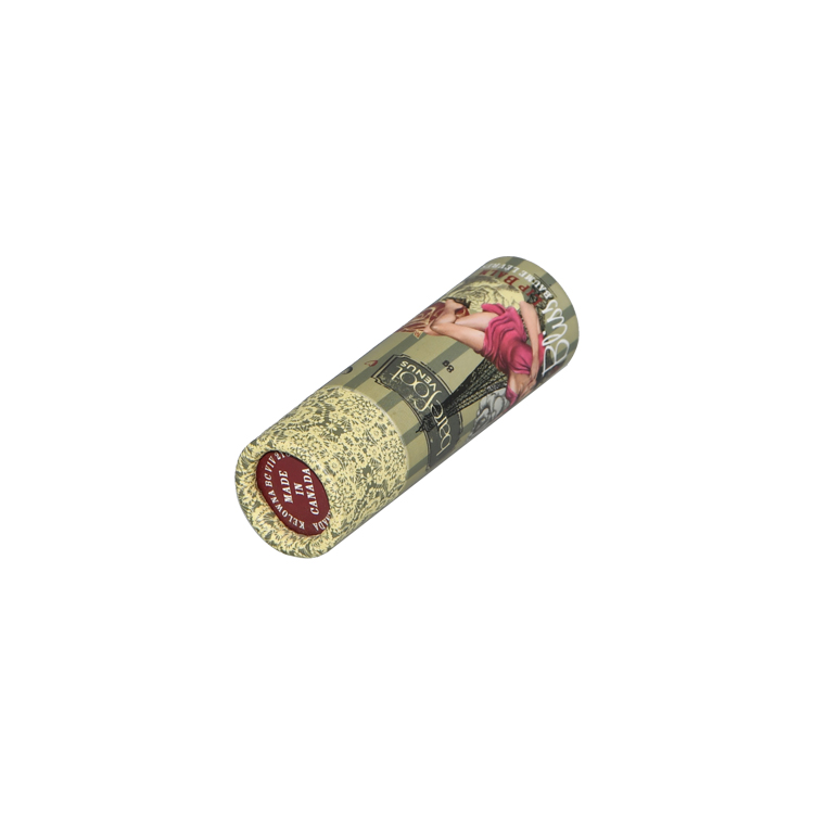  Eco Friendly Paper Lip Balm Packaging Tubes Cardboard Container with Custom Printing and Glossy Lamination  