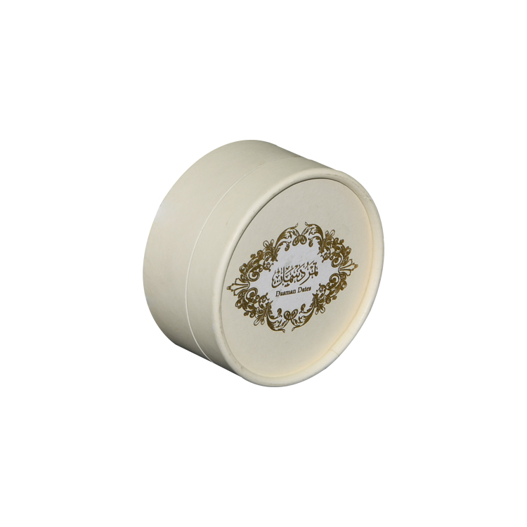  Beliebteste Fancy Paper Tube Round Box Zylinderverpackung mit Kunststoffschale und Glod-Logo für Beauty-Verpackungen  