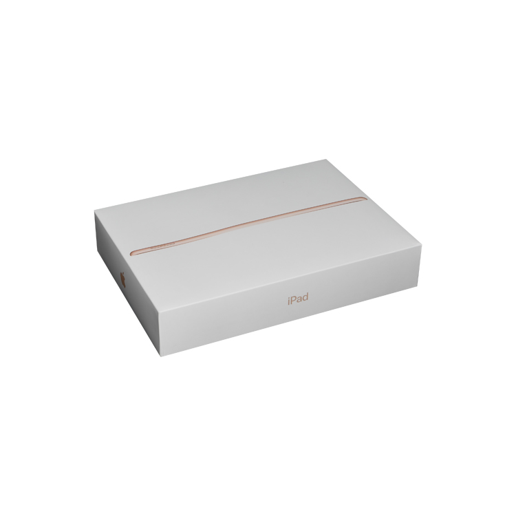  Крышка и нижняя подарочная коробка для потребительской электроники под индивидуальным брендом, пластиковый лоток и пятно УФ-логотип  