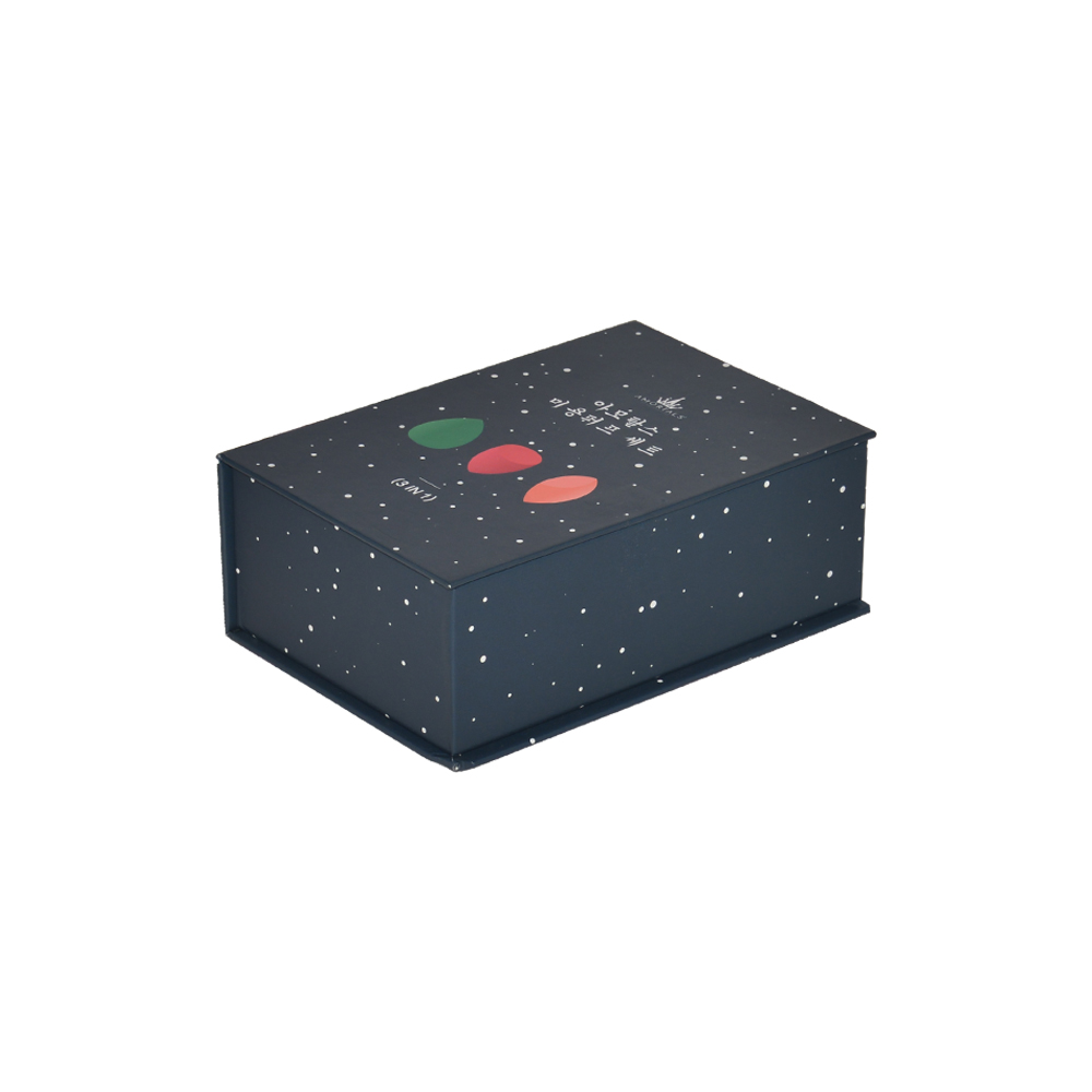 Оптовая упаковка для косметического блендера, упаковочная коробка для губки для макияжа с картонной вставкой и точечным УФ-рисунком  