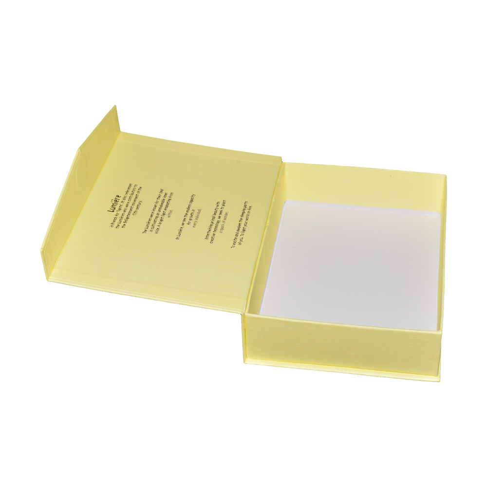 Boîtes à rabat en papier texturé personnalisé avec attache magnétique, boîtes à fermeture magnétique, boîtes-cadeaux à couvercle magnétique  