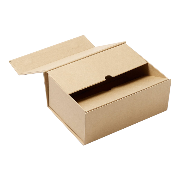  Umweltfreundliche zusammenklappbare Geschenkboxen, faltbare Geschenkboxen, Verpackungen und magnetische Geschenkboxen aus natürlichem Kraftpapier  
