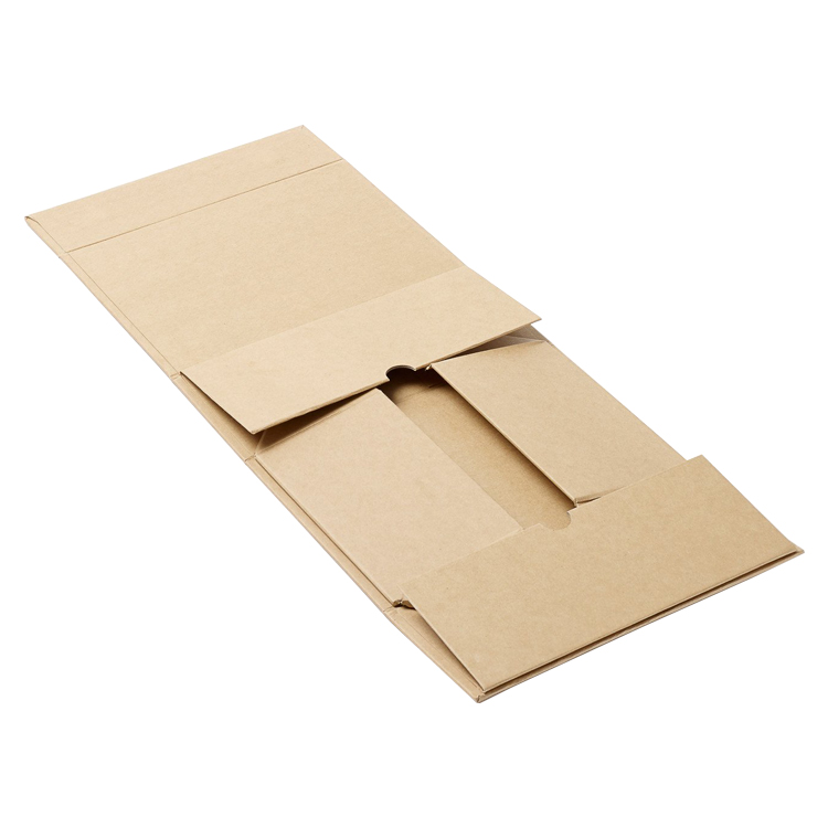  環境にやさしい折りたたみ式ギフトボックス、折りたたみ式ギフトボックスパッケージ、天然クラフト紙磁気ギフトボックス  