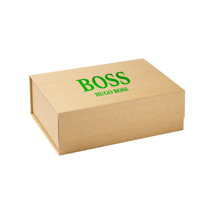 Boîtes-cadeaux pliables écologiques, emballages de boîtes-cadeaux pliables et boîtes-cadeaux magnétiques en papier kraft naturel  