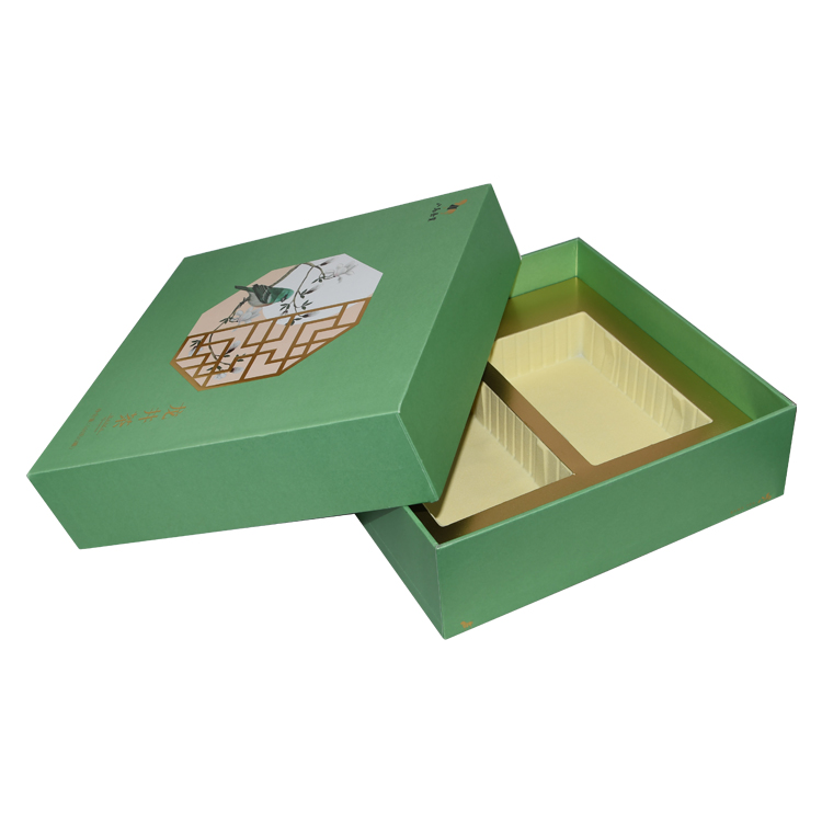 Confezione regalo di lusso per tè di fascia alta con vassoio in schiuma, confezione per tè stampata personalizzata con vassoio in schiuma  