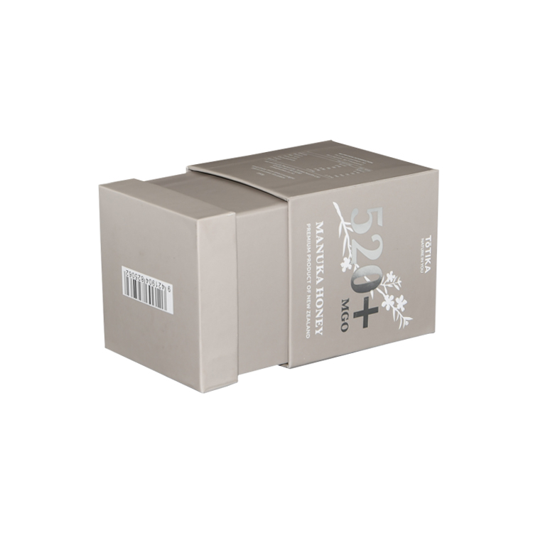  カスタム香水ボックス、シルバーホットフォイルスタンピングパターンのカスタムプリント香水パッケージギフトボックス  