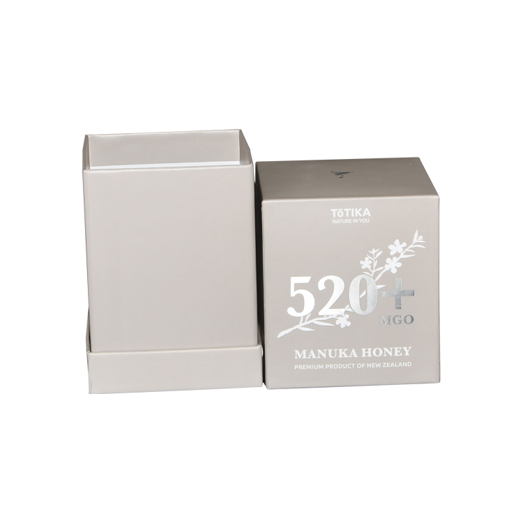 Kundenspezifische Parfümboxen, individuell bedruckte Geschenkbox für Parfümverpackungen mit Silber-Heißfolien-Stempelmuster