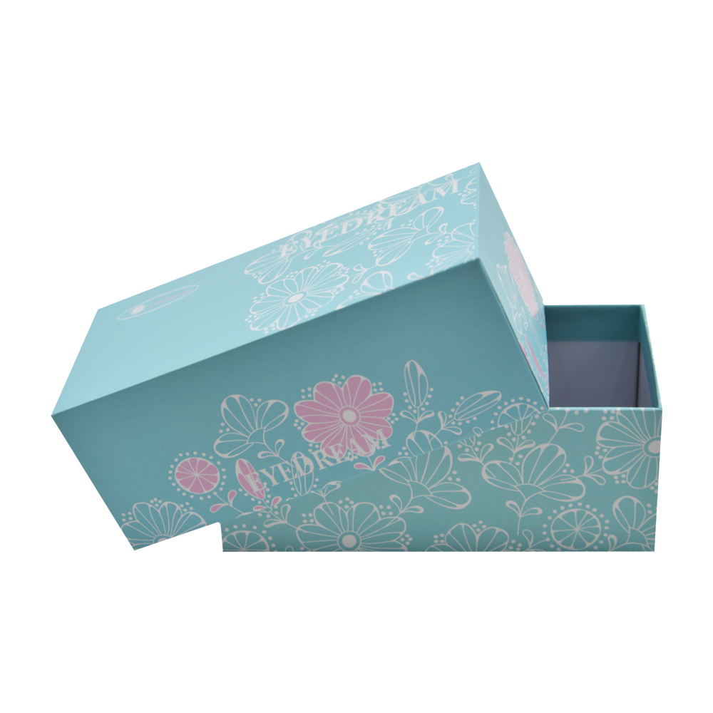 Kundenspezifische Kosmetikverpackungsbox, kundenspezifische starre Boxen für kosmetische Verpackungen, kundenspezifischer Deckel und Basisgeschenkbox  