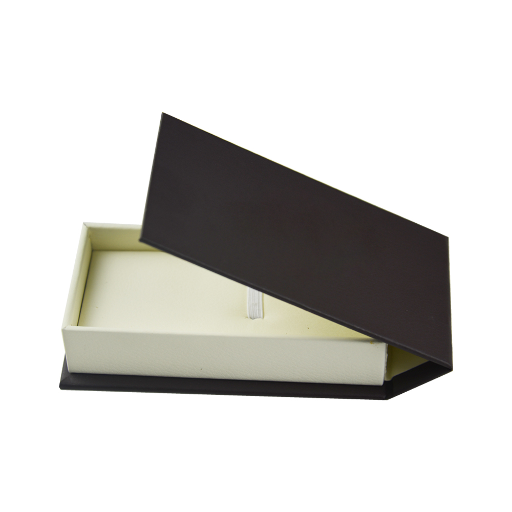 صندوق هدايا من جلد PU ، صندوق هدايا جلدي مخصص ، صندوق هدايا صلب من الجلد الصناعي لتغليف ساعة المعصم  