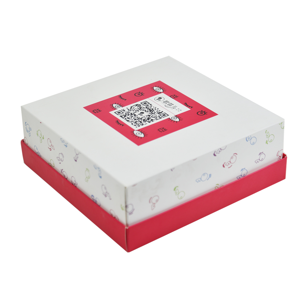 Cartons pliants avec impression personnalisée pour emballage en tissu pour enfants, boîte pliable en carton imprimé personnalisé  