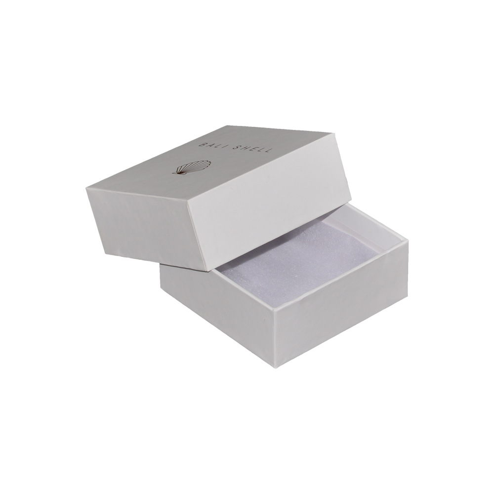  Two Piece Traditional Gift Boxes with Separate Lift off Lid for Jewelry Packaging with Gold Hot Foil Stamping  