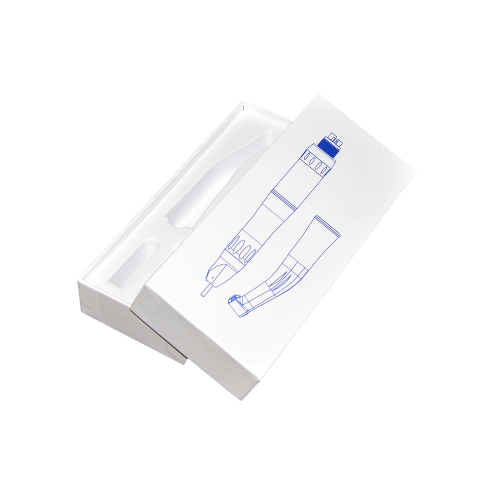  Geschenkverpackung Papierbox im Deckel- und Basisstil mit EVA-Schaumhalter für elektrische Zahnbürstenverpackungen  
