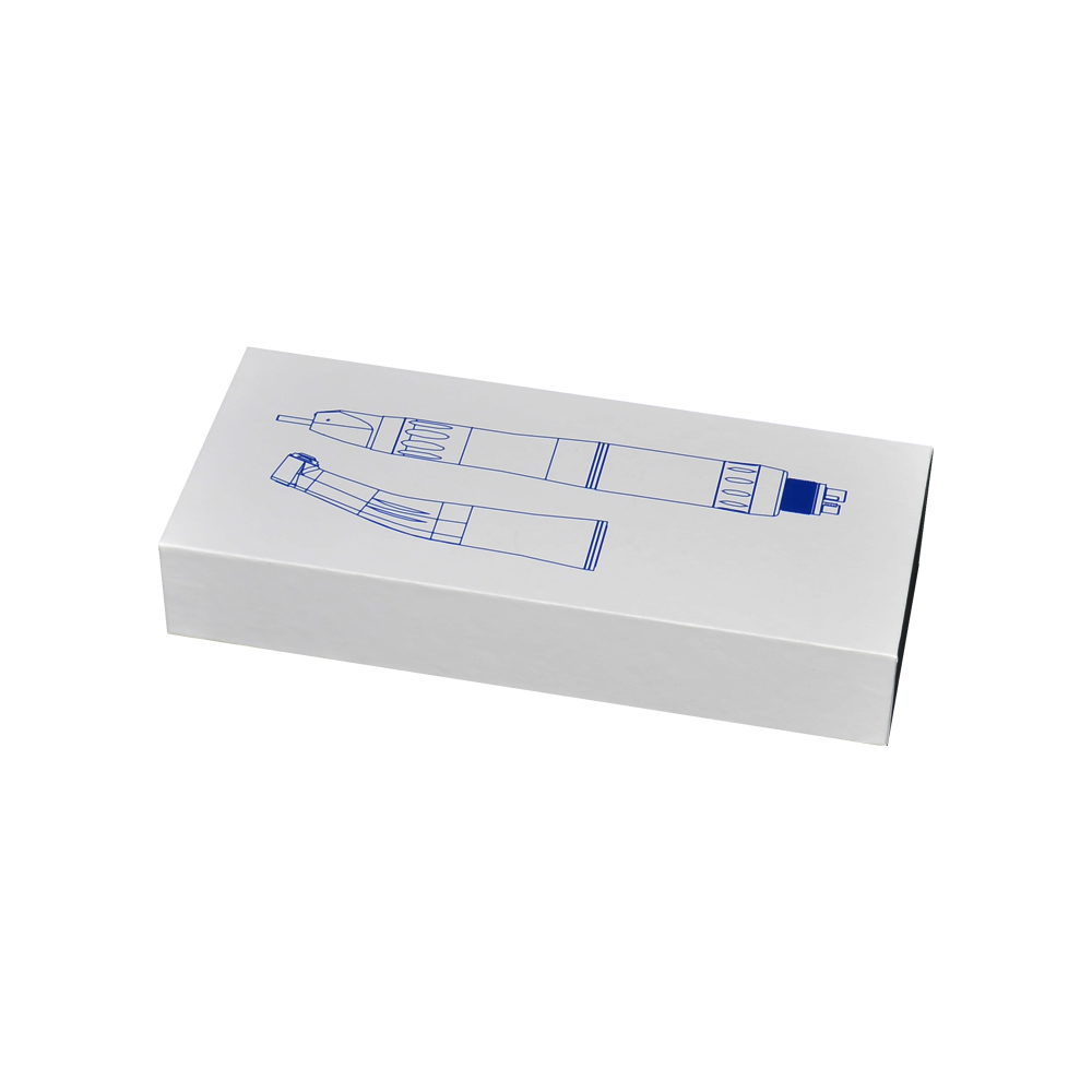 White Gift Packaging Paper Box in Lid and Base Style with EVA Foam Holder for Electric Toothbrush Packaging  
