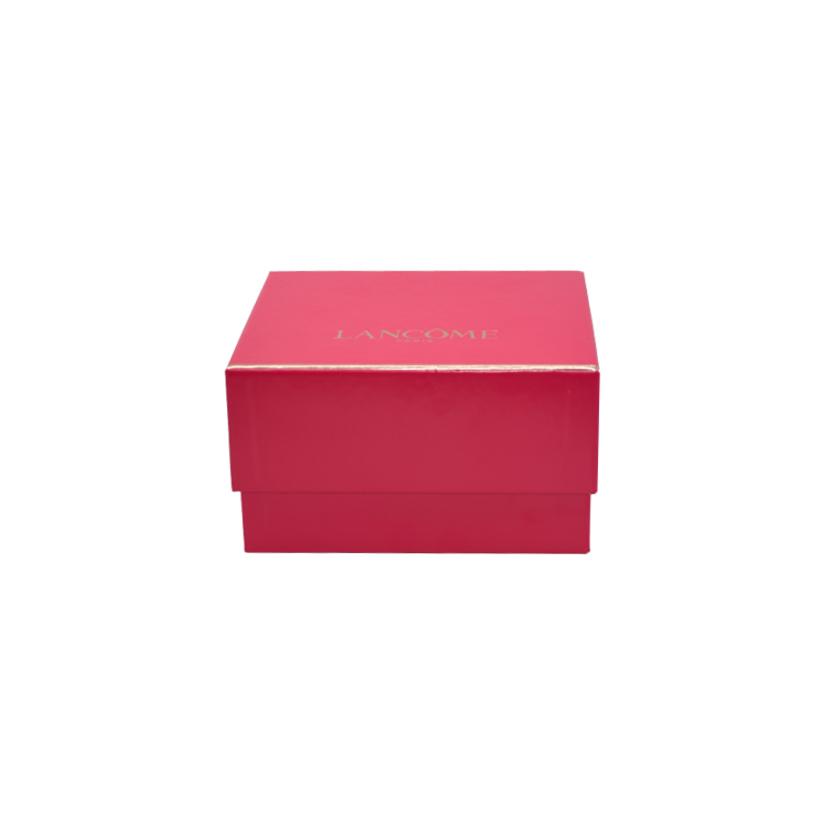 تغليف هدايا التجزئة الوردي الفاخر المخصص لصناديق اشتراك الجمال مع حامل ورق أبيض تمزيقه  
