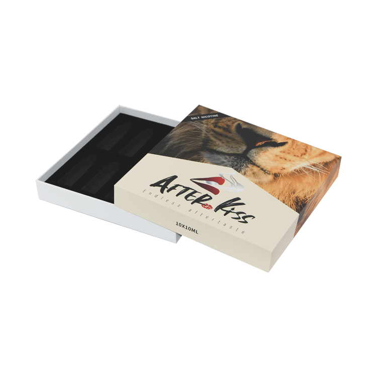  Китайская конкурентоспособная крышка и основание подарочной коробки Упаковка косметики Набор для ухода за кожей с держателем из бархатной пены  