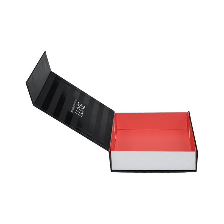  Panier-cadeau magnétique pliant en gros de luxe et boîte-cadeau magnétique pliable pour Sephora  
