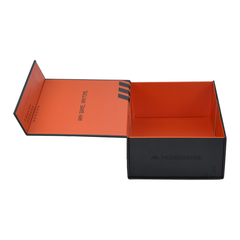  صندوق هدايا مغناطيسي فاخر قابل للطي صندوق بغطاء مغناطيسي قابل للطي لتغليف جهاز التحكم PS4 مع طباعة مخصصة  