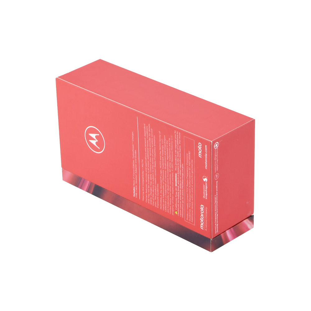 Boîte coulissante en carton de tiroir de papier rigide adaptée aux besoins du client pour l'emballage de téléphone portable avec des diviseurs de carton  
