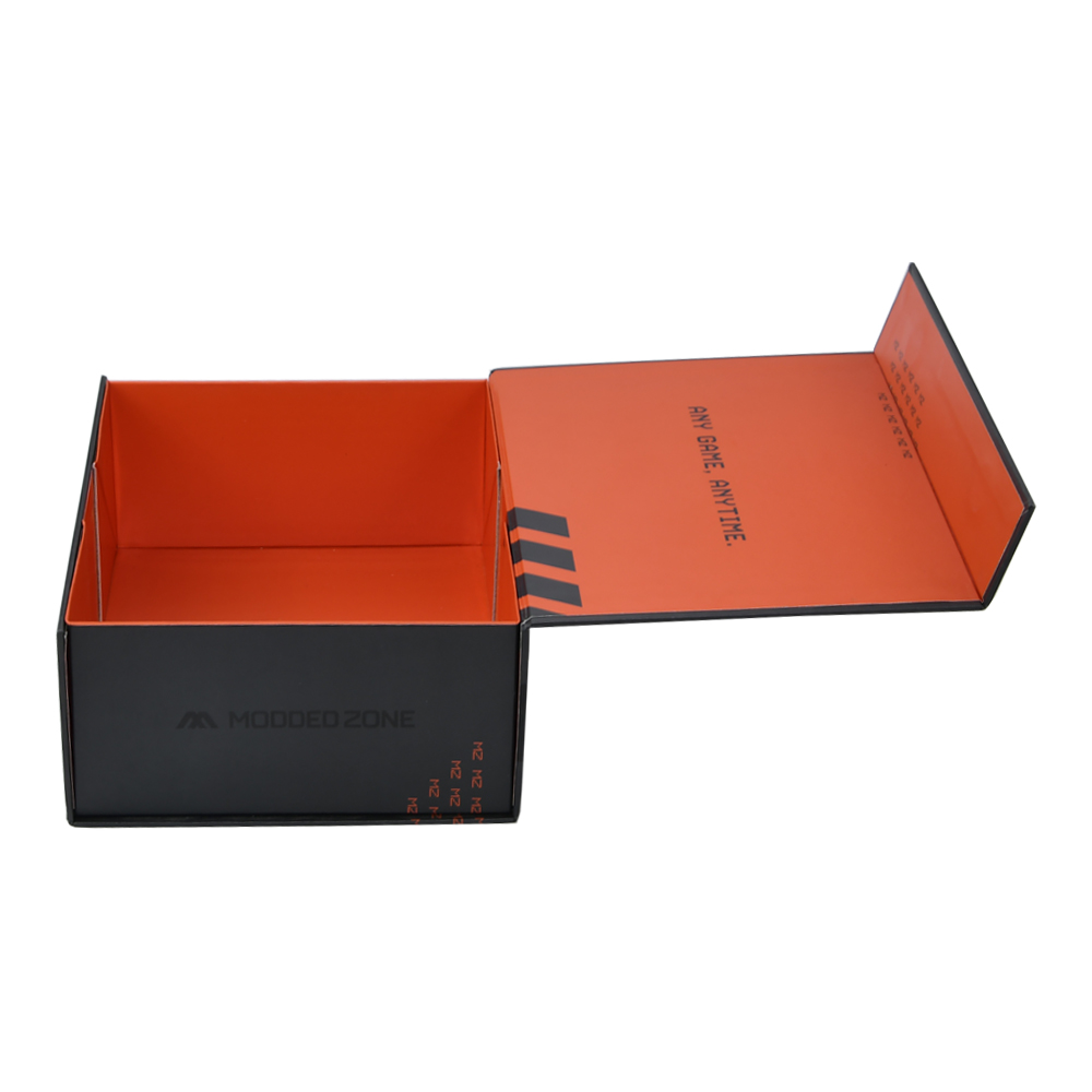  صندوق هدايا مغناطيسي فاخر قابل للطي صندوق بغطاء مغناطيسي قابل للطي لتغليف جهاز التحكم PS4 مع طباعة مخصصة  