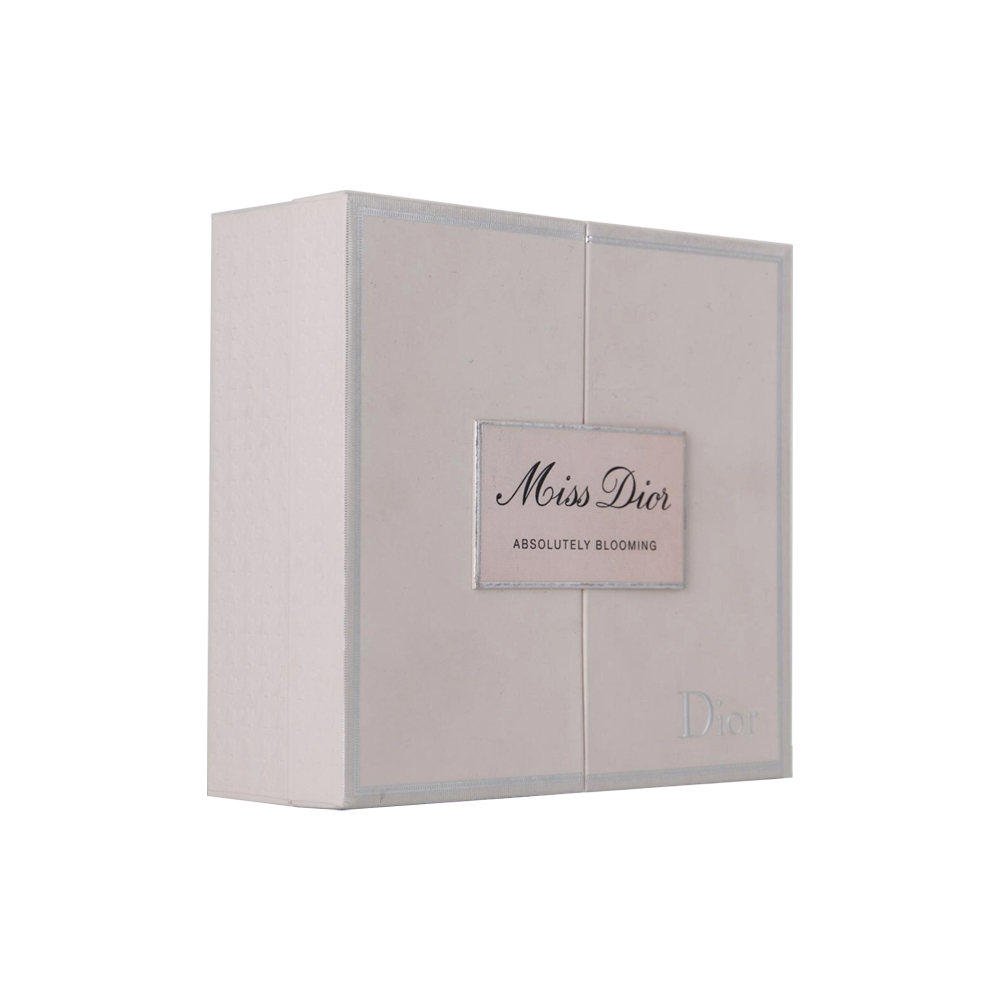 Boîte-cadeau ouverte de deux côtés de papier rigide fait sur commande de luxe, boîte-cadeau d'ouverture de double porte pour l'emballage de parfum de Dior  