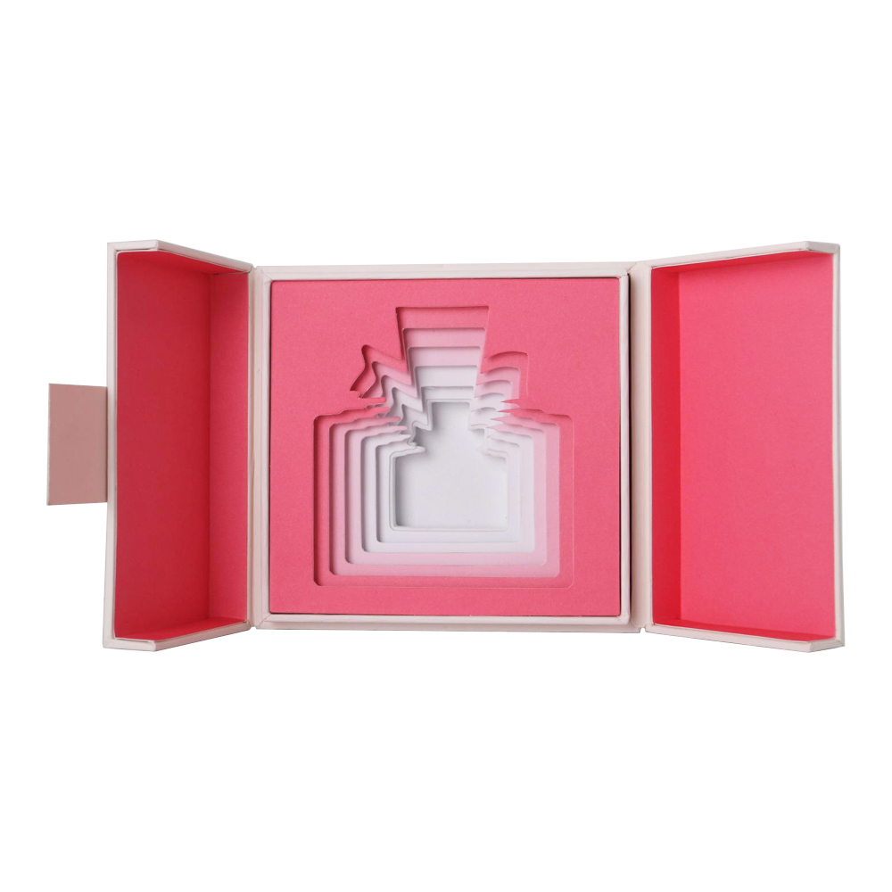 Boîte-cadeau ouverte de deux côtés de papier rigide fait sur commande de luxe, boîte-cadeau d'ouverture de double porte pour l'emballage de parfum de Dior  