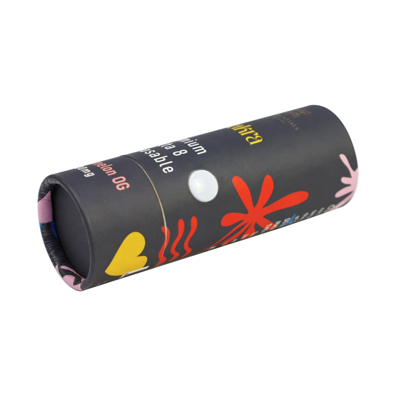  Child-Resistant Paper Tube for Vape Cartridge Packaging, Child Resistant Cannabis Paper Tube Packaging  
