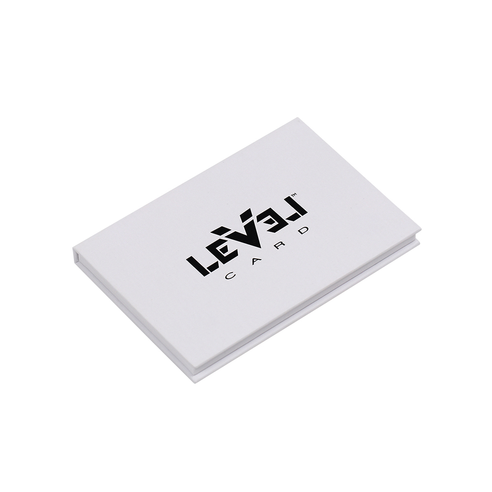 Boîtes de fermeture magnétique de carte de crédit personnalisées avec support en mousse, boîtes d'emballage en papier de carte VIP de luxe  