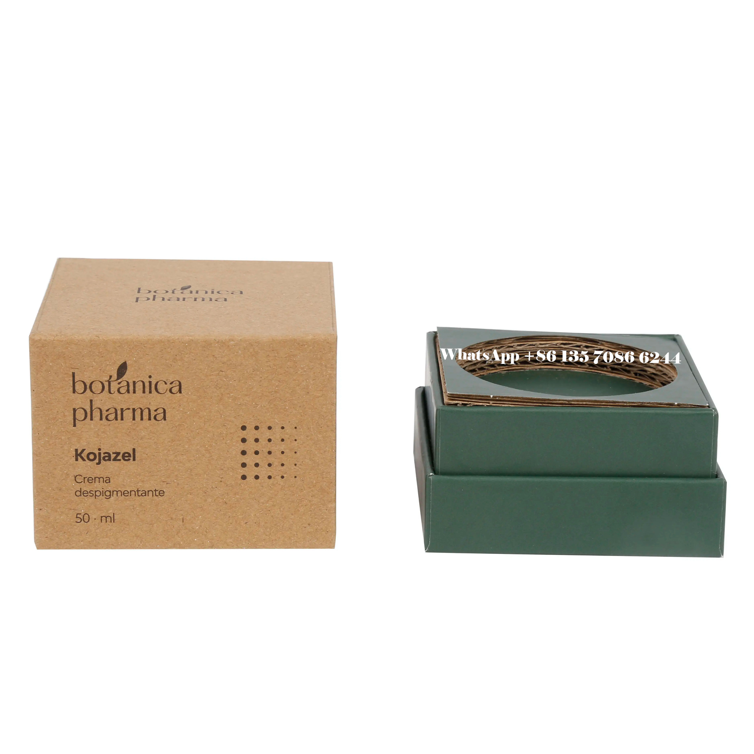 カスタム印刷された化粧品ボックス、特注の美容製品パッケージング  