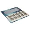 10-Pan Large Empty Magnetic Makeup Palette with Mirror for Customizing Eyeshadow, Highlighters and Blushes