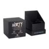 Affordable Custom Linen Rigid Cardboard Candle Gift Boxes with Satin Lined Holder and Holographic Patterns