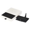 Best Customized Velvet Lined Paper Drawer Box for Jewelry Packaging with Leather Bag and Embossed Logo