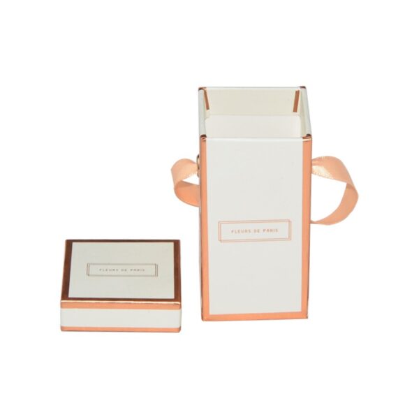 Best Selling Custom Mini Cardboard Preserved Rose Packaging Small Square Flower Box Flower Bucket with Lid