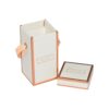 Best Selling Custom Mini Cardboard Preserved Rose Packaging Small Square Flower Box Flower Bucket with Lid