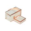 Best Selling Custom Mini Cardboard Preserved Rose Packaging Small Square Flower Box Flower Bucket with Lid