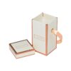 Best Selling Custom Mini Cardboard Preserved Rose Packaging Small Square Flower Box Flower Bucket with Lid