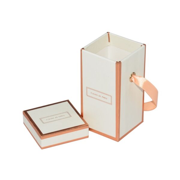 Best Selling Custom Mini Cardboard Preserved Rose Packaging Small Square Flower Box Flower Bucket with Lid