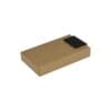 Biodegradable Brown Kraft Paper Drawer Box for Multi-Pack Cannabis Pre Roll Packaging with Magnetic Closure