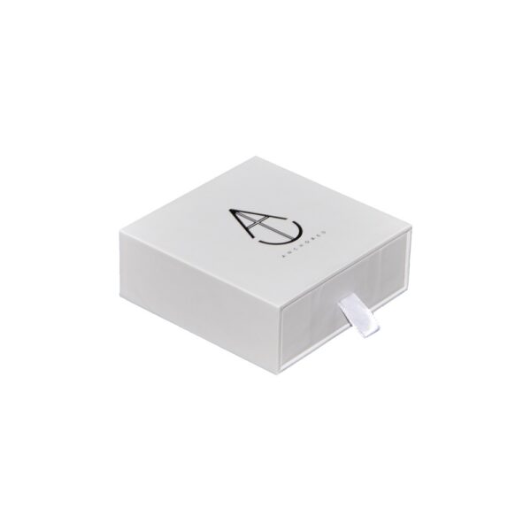 Bracelets Packaging Box, Necklace Packaging Box, Printed Drawer Box for Jewelry with Silver Hot Foil Stamping Logo