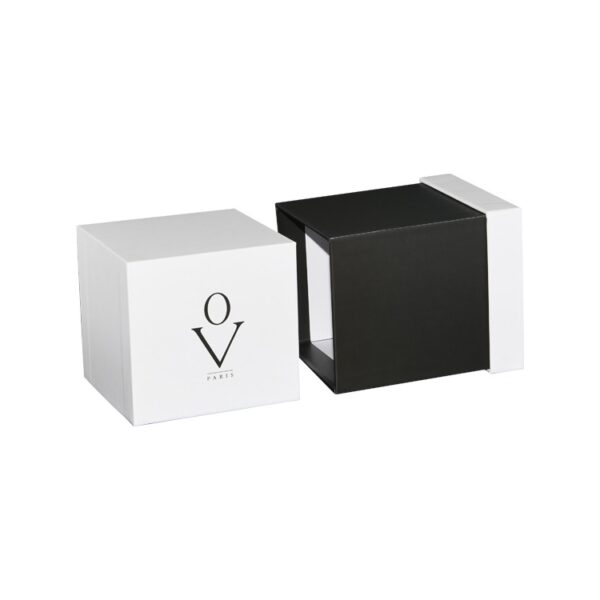 Candle Gift Box Packaging, Custom Luxury Candle Gift Boxes, Custom Candle Box with Silver Hot Foil Stamping