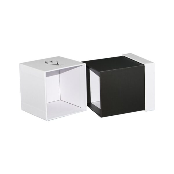 Candle Gift Box Packaging, Custom Luxury Candle Gift Boxes, Custom Candle Box with Silver Hot Foil Stamping
