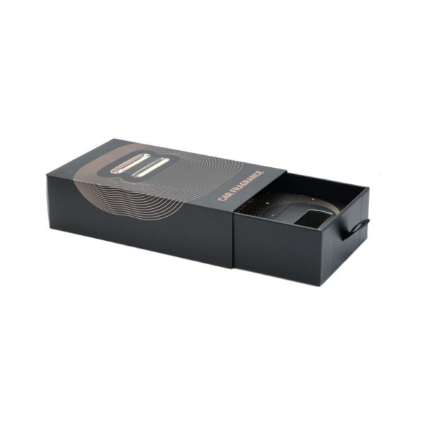 Cardboard Sleeve Boxes Packaging Paper Slide Out Drawer Boxes for Perfume Packaging with Cardboard Holder