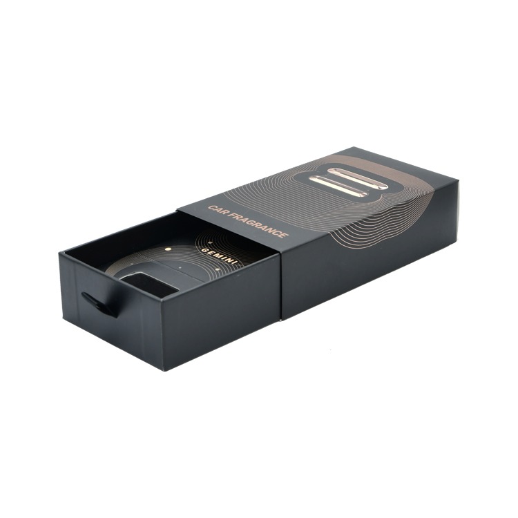 Box Style Library 13 Cardboard Sleeve Boxes Packaging Paper Slide Out Drawer Boxes for Perfume Packaging with Cardboard Holder