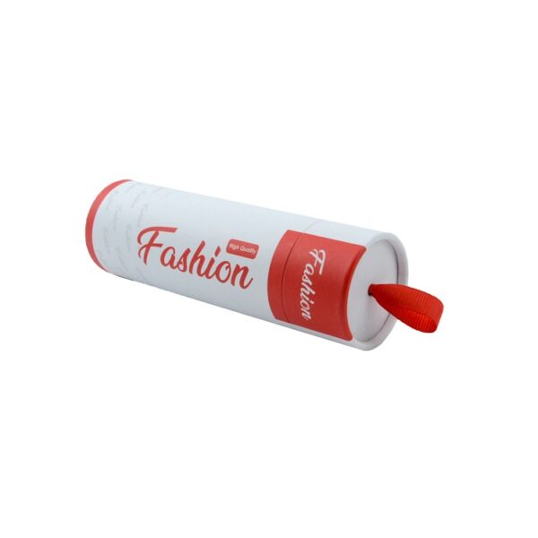 Cardboard Tube Packaging Box, Custom Round Paper Cylinder Box Cardboard Tube with Silk Handle on Lid